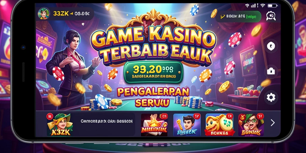 Tampilan gameplay Kasino yang menarik di 33ZK.