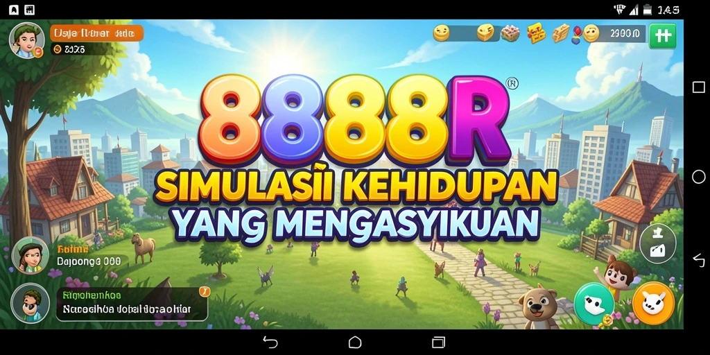 Tampilan gameplay <strong>888R</strong> yang menakjubkan dengan interaksi karakter yang dinamis.