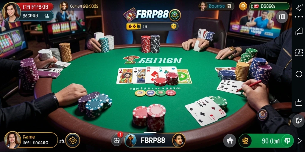 Screenshot menampilkan gameplay seru di FBRP88 dengan pemain yang aktif.