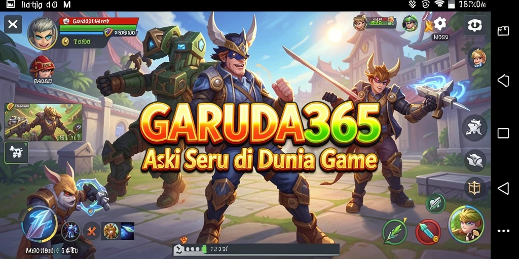 Tampilan gameplay GARUDA365 yang penuh aksi dan strategi.