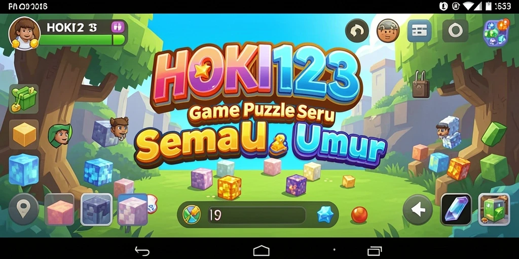 Screenshot gameplay HOKI123 yang menampilkan tantangan Puzzle yang seru.