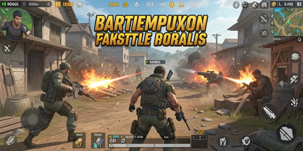 Tampilan Gameplay Seru di IND666, siapkan diri untuk pertempuran.