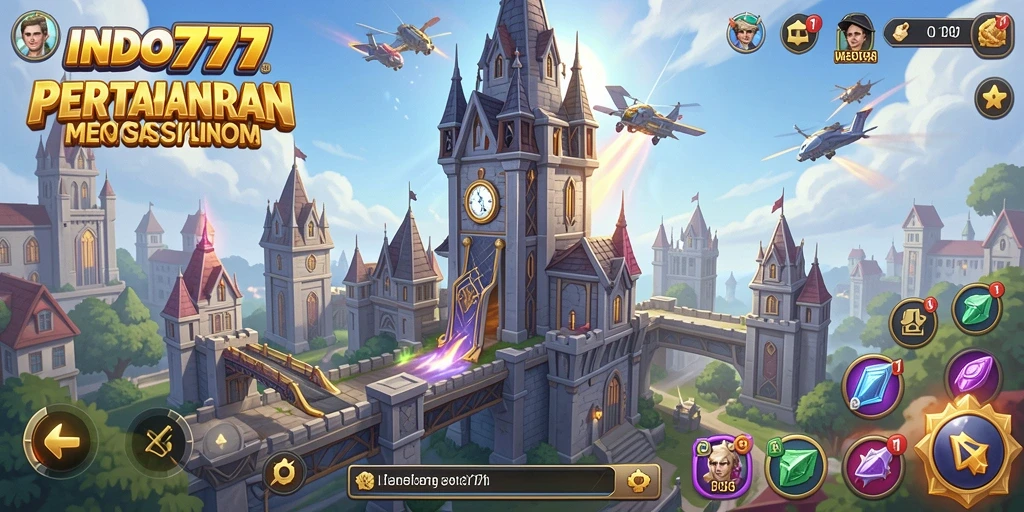 Gameplay seru INDO777 dalam Tower Defense yang menantang.