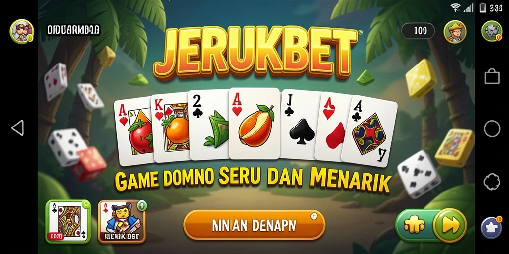 Tampilan gameplay <strong>JERUKBET</strong> yang mengasyikkan dengan fitur menarik.