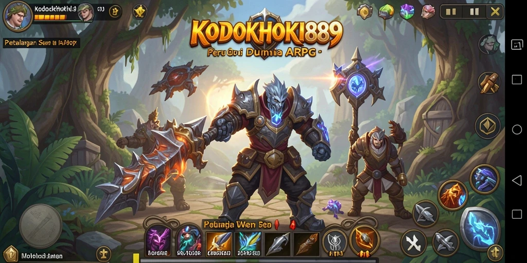Tampilan aksi seru dalam KODOKHOKI889 yang menggugah selera petualangan.