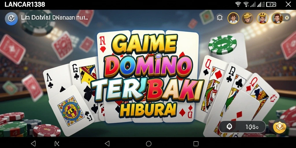 Screenshot gameplay LANCAR138 yang menampilkan keseruan bermain Domino.