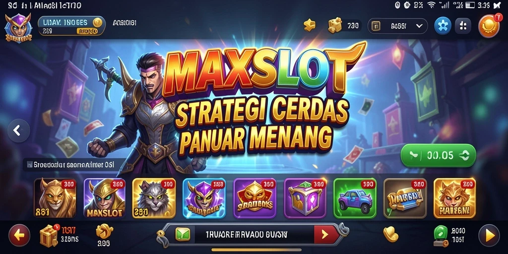 Tangkapan layar gameplay seru MAXSLOT dengan strategi mendalam.