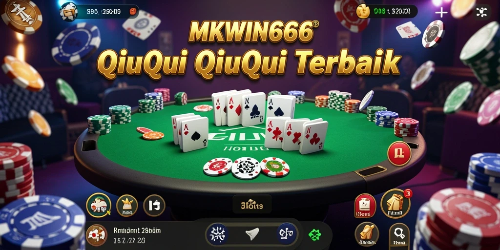 Tampilan gameplay seru dari MKWIN666 saat bermain QiuQiu.