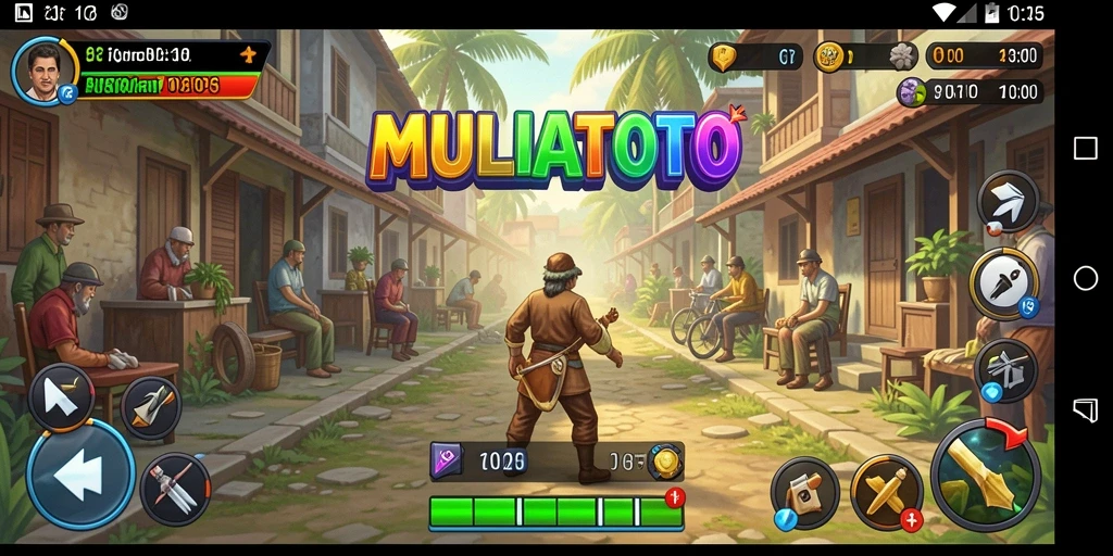 Tampilan menarik dari gameplay MULIATOTO yang seru.
