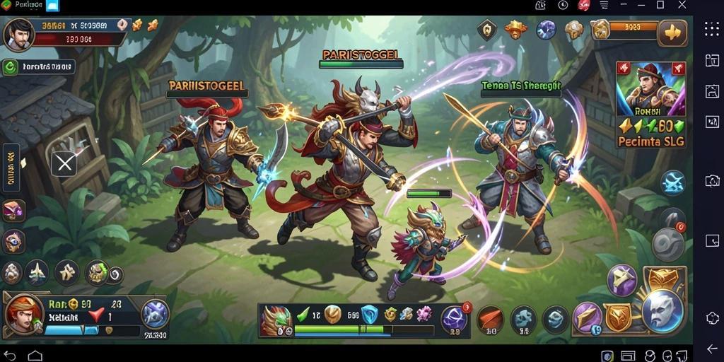 Tangkapan layar dari gameplay menarik PARISTOGEL.