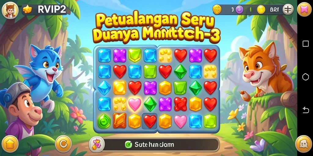 Gameplay RVIP2 yang seru dengan grafis yang menawan.