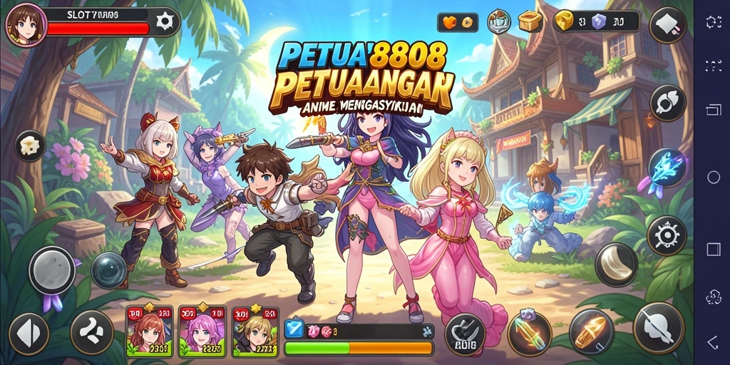 Menampilkan aksi seru dalam gameplay Anime yang menakjubkan.