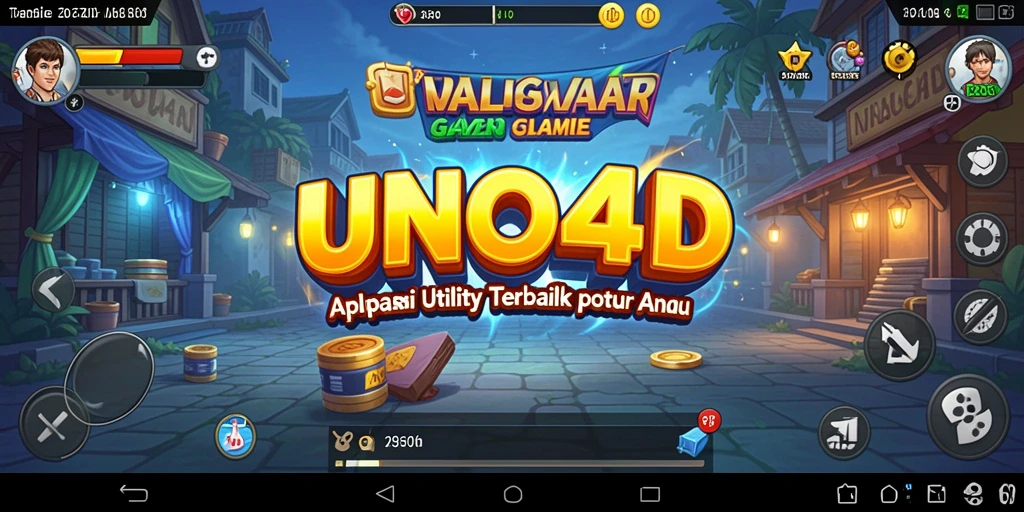 Screenshot utama UNO4D menampilkan antarmuka yang ramah pengguna untuk berbagai fitur utility.
